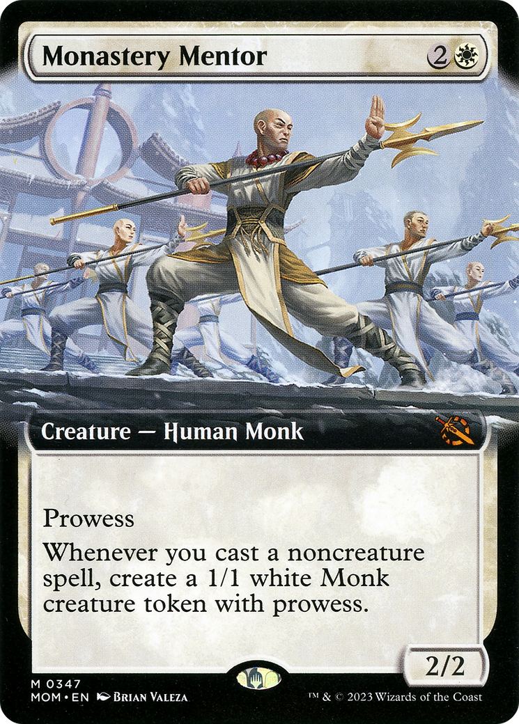 Monastery Mentor (Extended Art) [March of the Machine] | Tabernacle Games