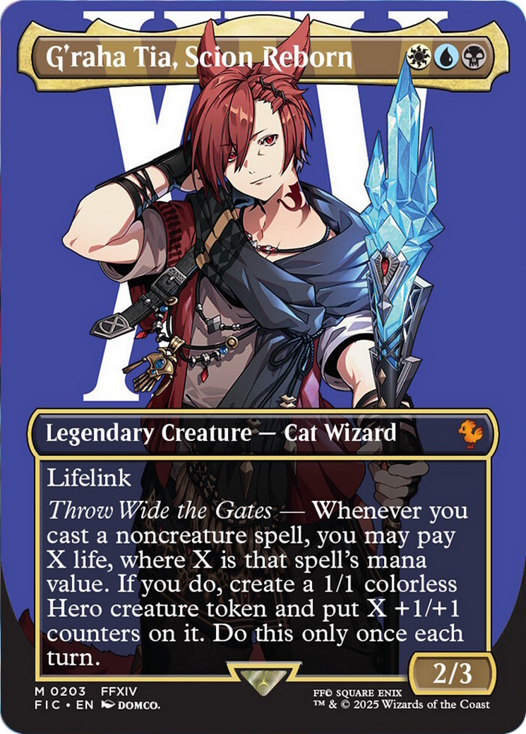 G'raha Tia, Scion Reborn (Borderless) [FINAL FANTASY Commander] | Tabernacle Games