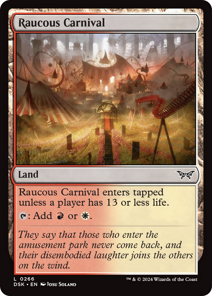 Raucous Carnival [Duskmourn: House of Horror] | Tabernacle Games