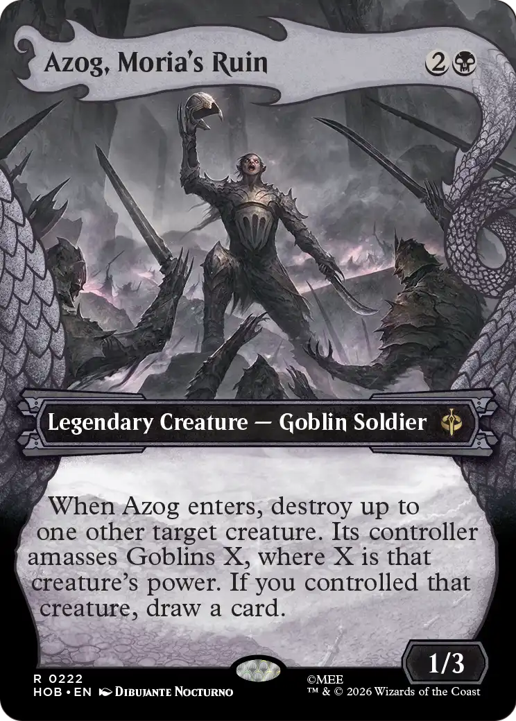 Azog, Moria's Ruin (Showcase) [The Hobbit] | Tabernacle Games