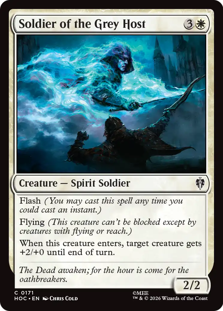 Soldier of the Grey Host [The Hobbit: Eternal-Legal] | Tabernacle Games