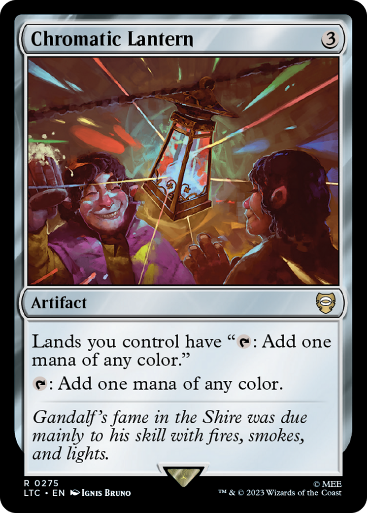 Chromatic Lantern [The Lord of the Rings: Tales of Middle-Earth Commander] | Tabernacle Games