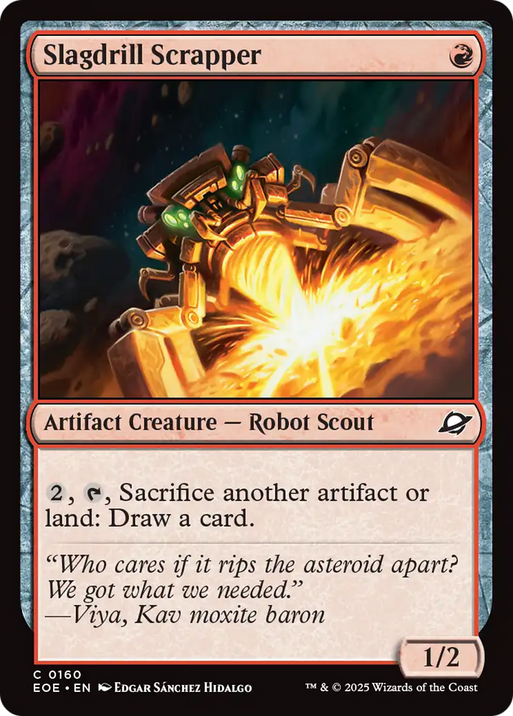 Slagdrill Scrapper [Edge of Eternities] | Tabernacle Games