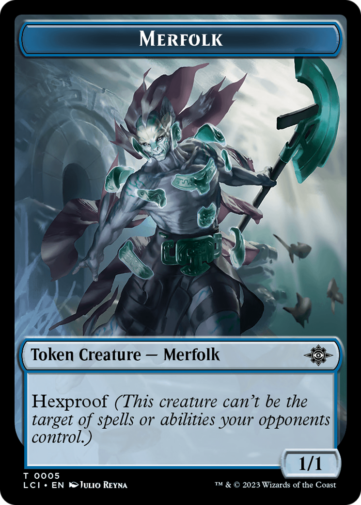 Merfolk Token [The Lost Caverns of Ixalan Tokens] | Tabernacle Games