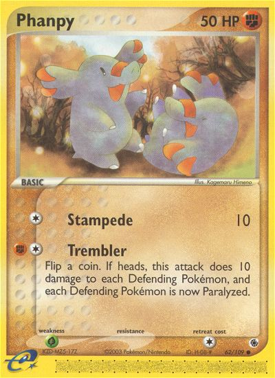 Phanpy (62/109) [EX: Ruby & Sapphire] | Tabernacle Games