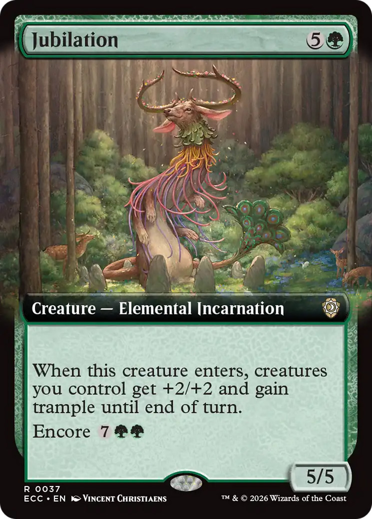 Jubilation (Extended Art) [Lorwyn Eclipsed Commander] | Tabernacle Games