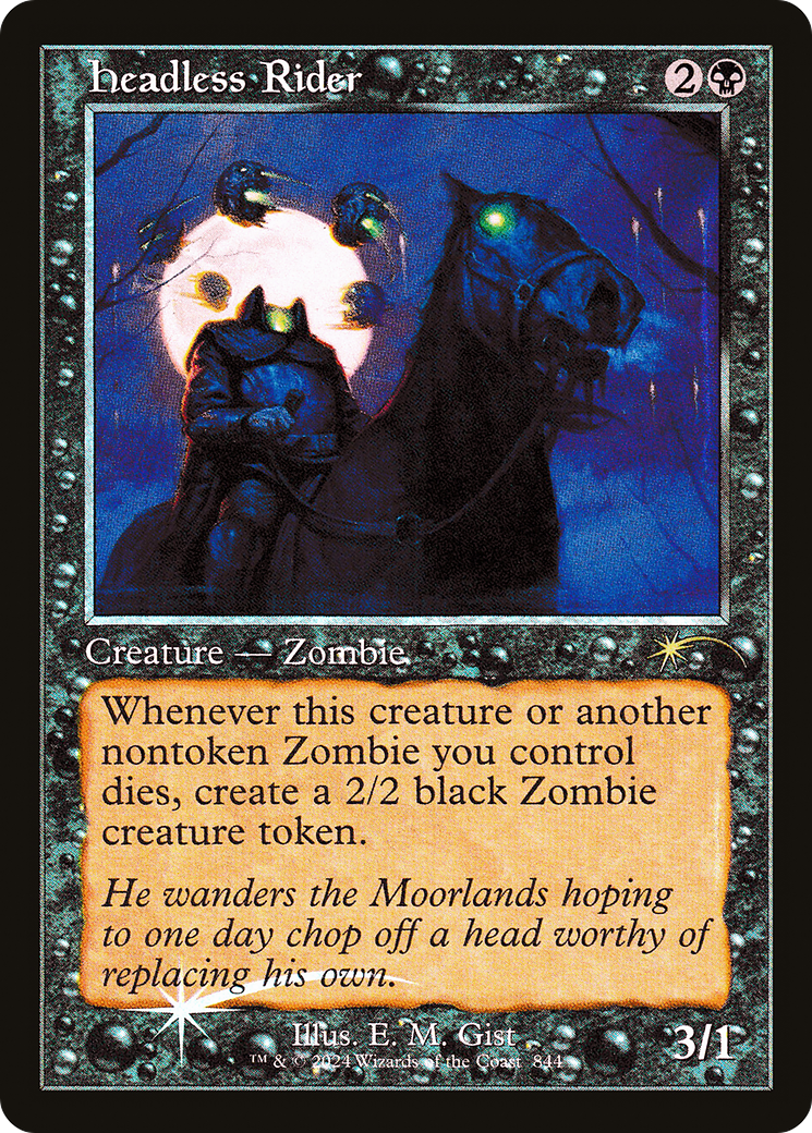 Headless Rider (Retro Frame) [Secret Lair Drop Series] | Tabernacle Games