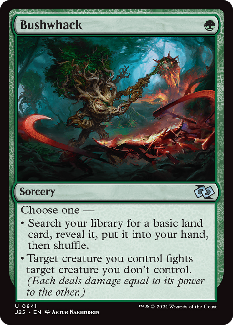 Bushwhack [Foundations Jumpstart] | Tabernacle Games