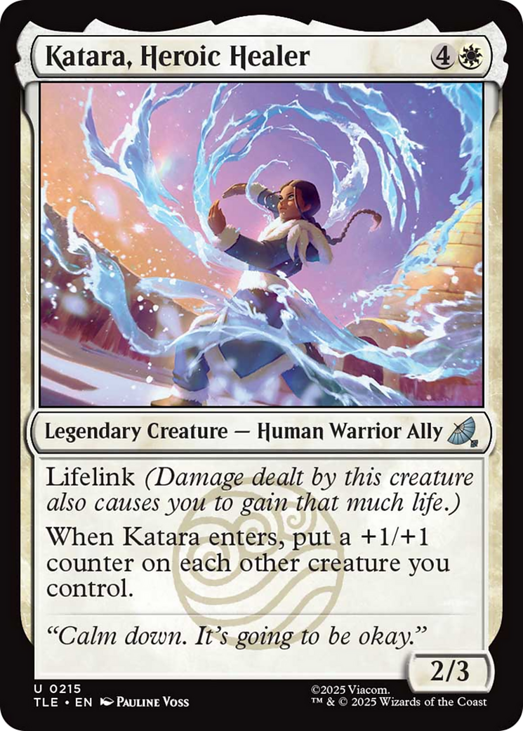 Katara, Heroic Healer [Avatar: The Last Airbender: Eternal-Legal] | Tabernacle Games