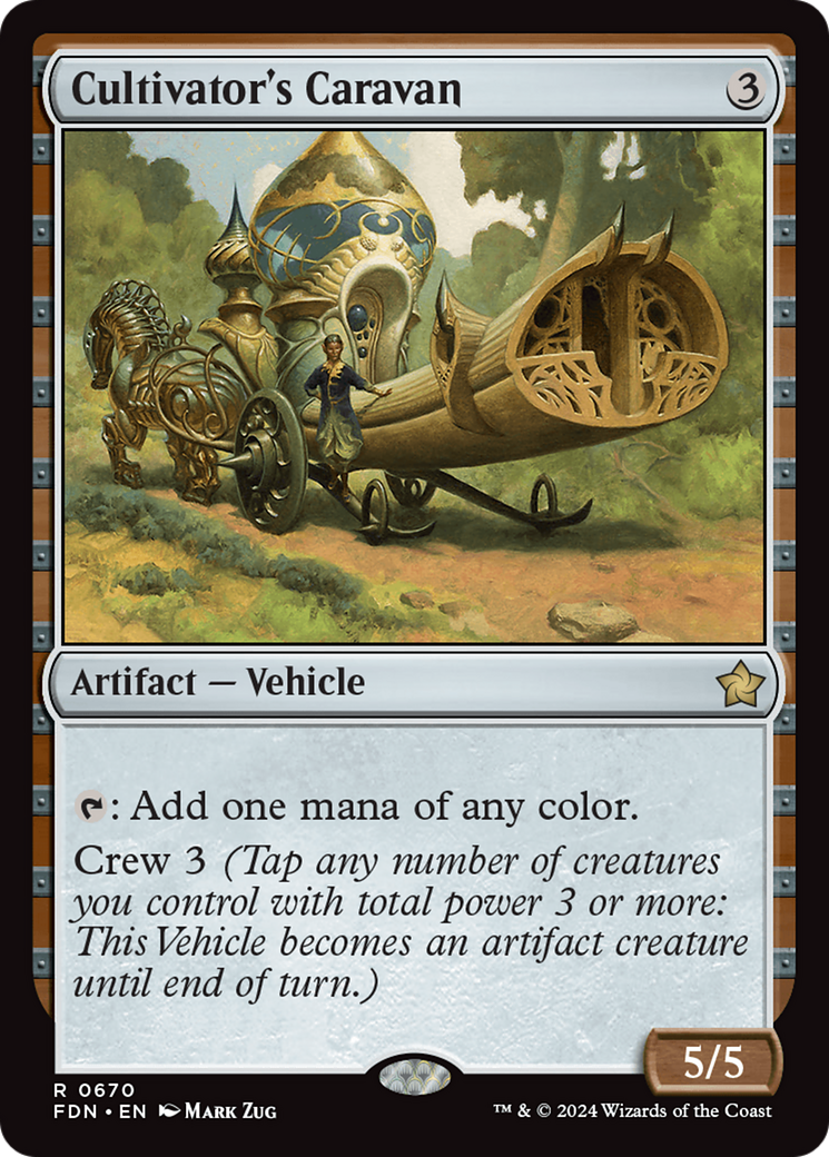 Cultivator's Caravan [Foundations] | Tabernacle Games