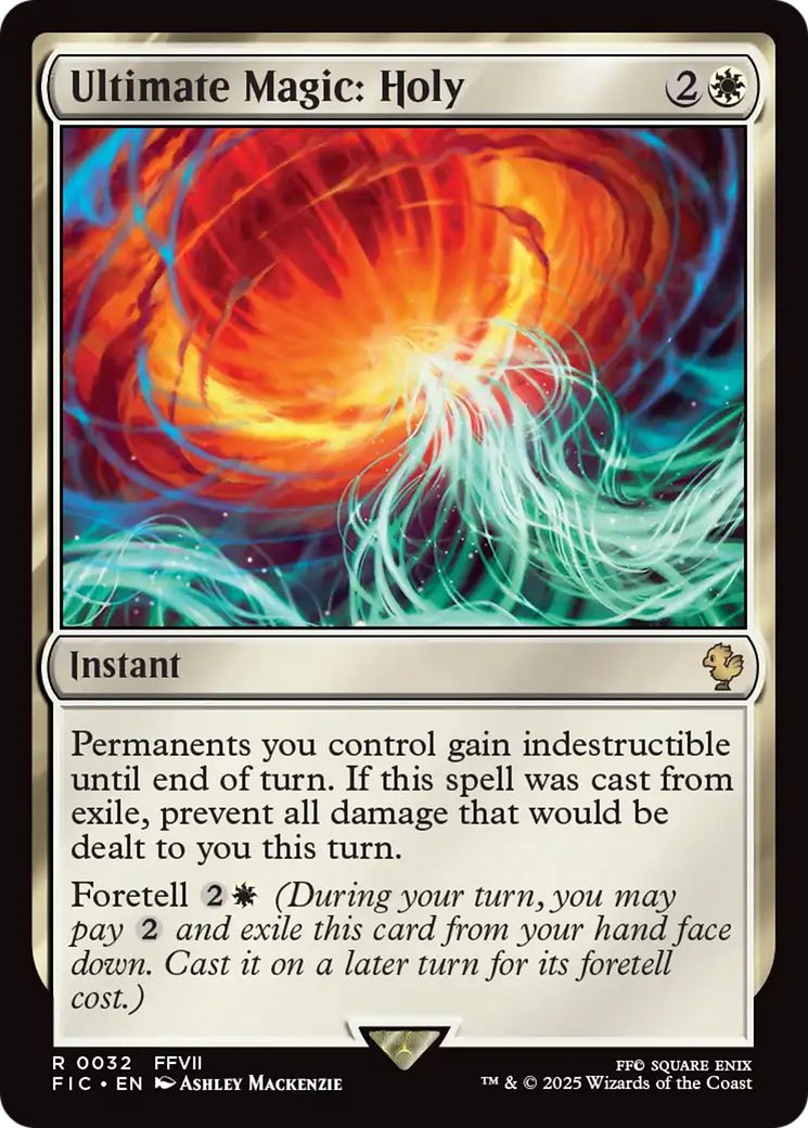 Ultimate Magic: Holy [FINAL FANTASY Commander] | Tabernacle Games