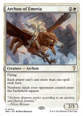 Archon of Emeria (White Border) [Mystery Booster 2] | Tabernacle Games