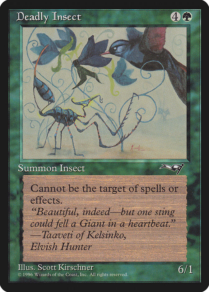 Deadly Insect (Bird Art) [Alliances] | Tabernacle Games