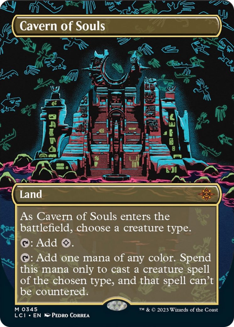 Cavern of Souls (0345) (Borderless) [The Lost Caverns of Ixalan] | Tabernacle Games