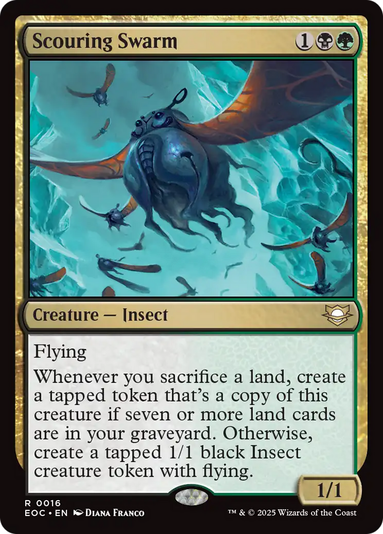 Scouring Swarm [Edge of Eternities Commander] | Tabernacle Games