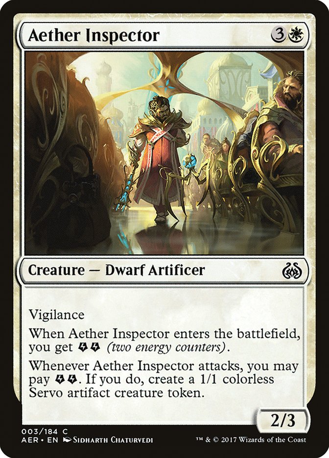 Aether Inspector [Aether Revolt] | Tabernacle Games