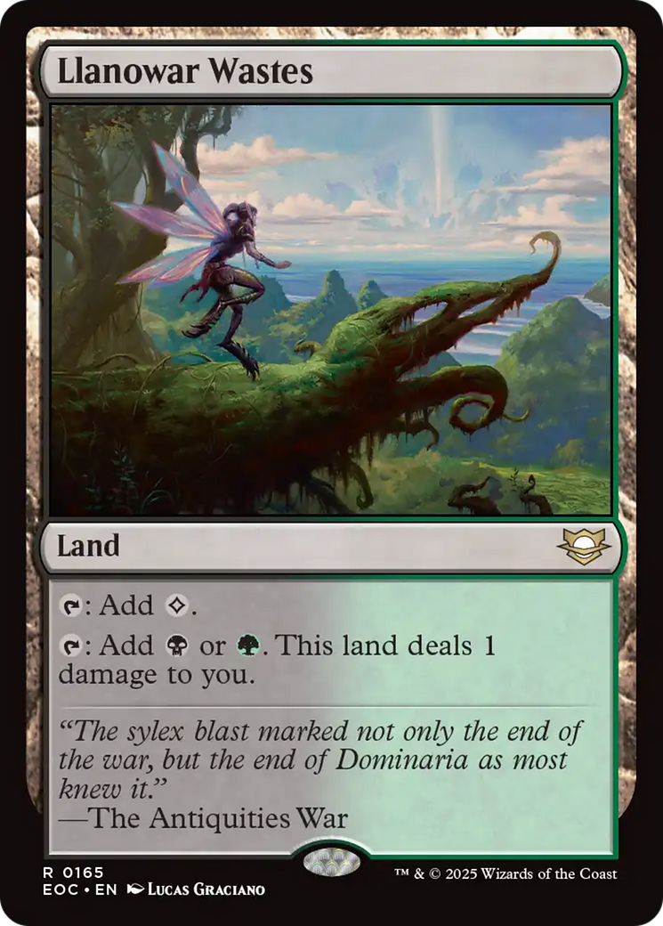 Llanowar Wastes [Edge of Eternities Commander] | Tabernacle Games