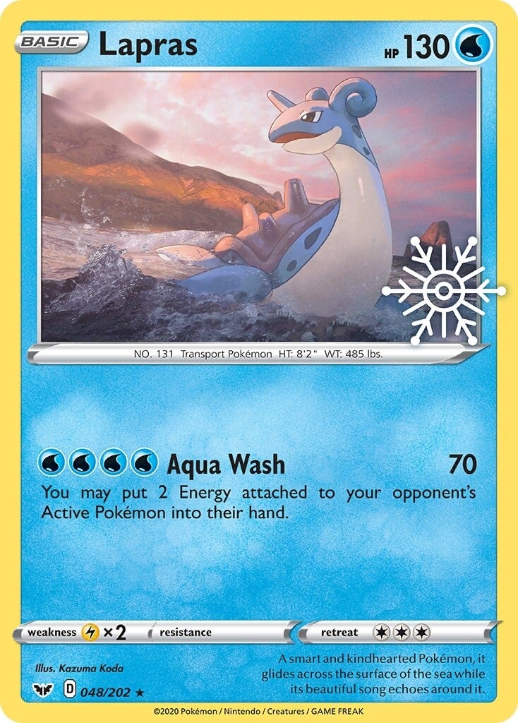 Lapras (048/202) (Holiday Calendar) [Sword & Shield: Base Set] | Tabernacle Games