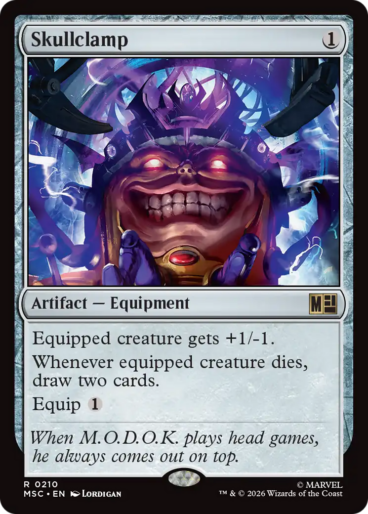Skullclamp (Surge Foil) [Marvel Super Heroes Commander] | Tabernacle Games