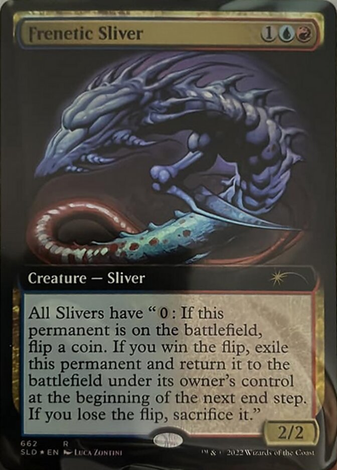 Frenetic Sliver (Extended Art) [Secret Lair Drop Promos] | Tabernacle Games