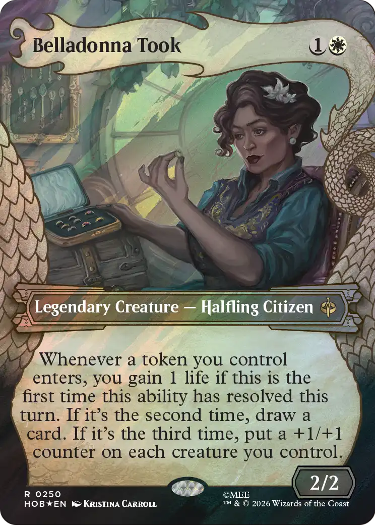 Belladonna Took (Showcase) (Surge Foil) [The Hobbit] | Tabernacle Games