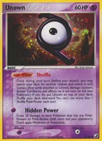 Unown (Z) (Z/28) [EX: Unseen Forces] | Tabernacle Games