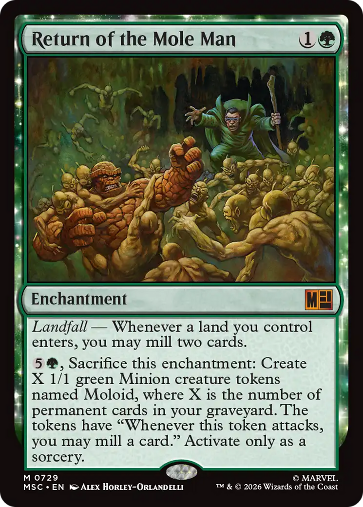 Return of the Mole Man [Marvel Super Heroes Commander] | Tabernacle Games