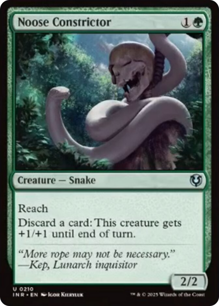 Noose Constrictor [Innistrad Remastered] | Tabernacle Games