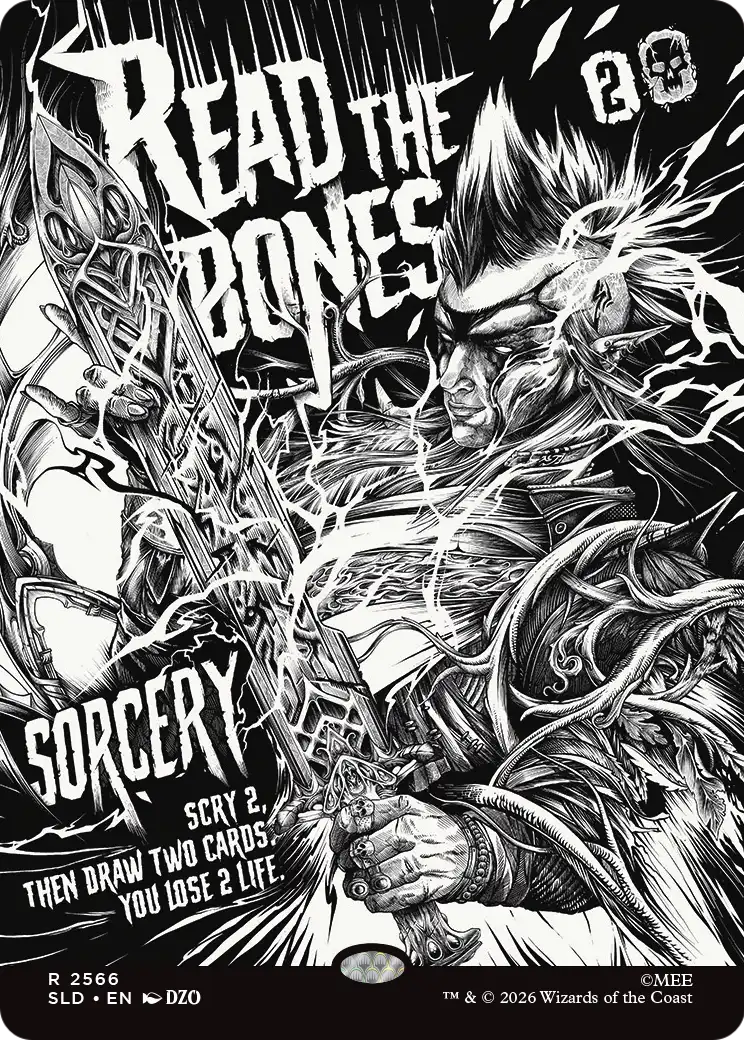 Read the Bones (2566) [Secret Lair Drop Series] | Tabernacle Games