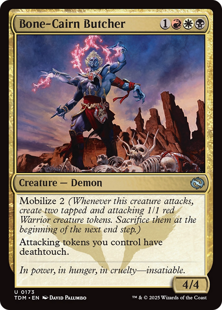 Bone-Cairn Butcher [Tarkir: Dragonstorm] | Tabernacle Games