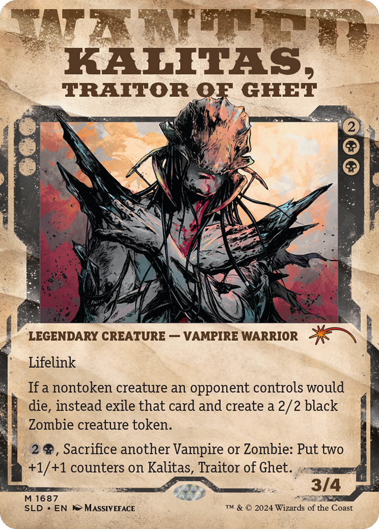 Kalitas, Traitor of Ghet [Secret Lair Drop Series] | Tabernacle Games