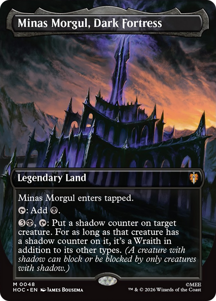 Minas Morgul, Dark Fortress (Borderless) [The Hobbit: Eternal-Legal] | Tabernacle Games