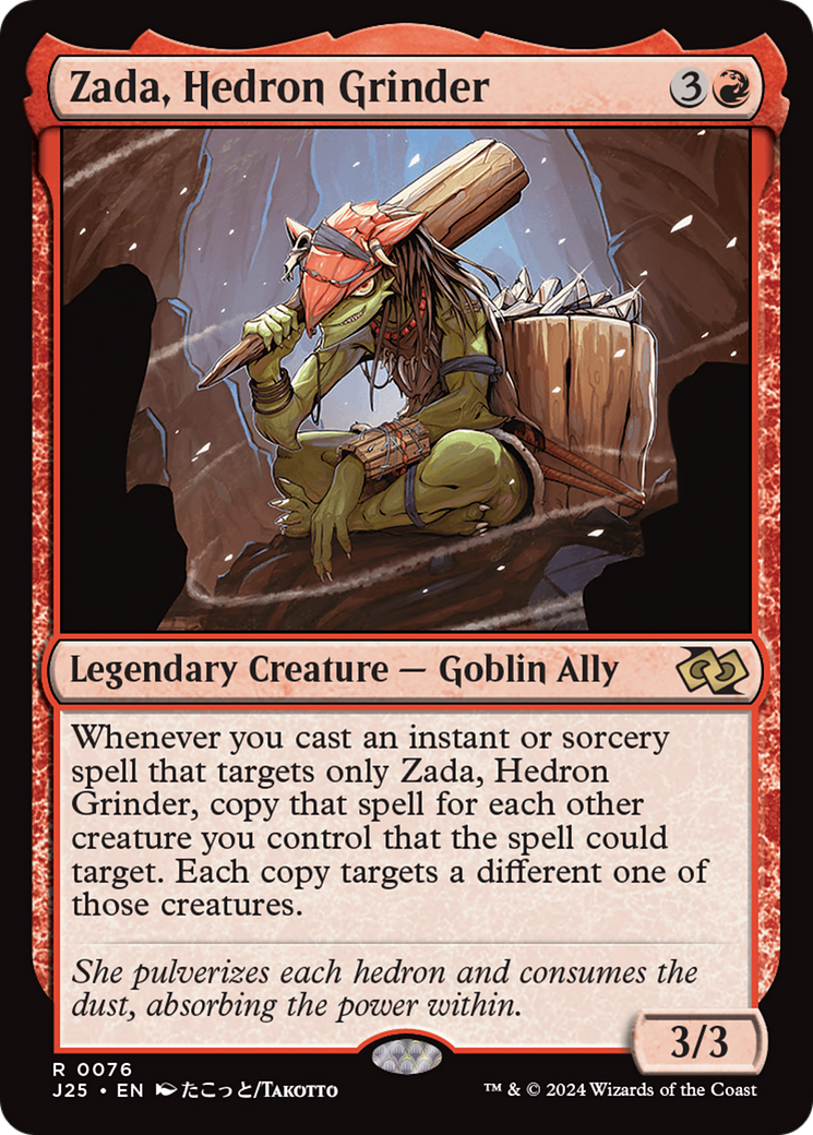 Zada, Hedron Grinder (Anime) [Foundations Jumpstart] | Tabernacle Games