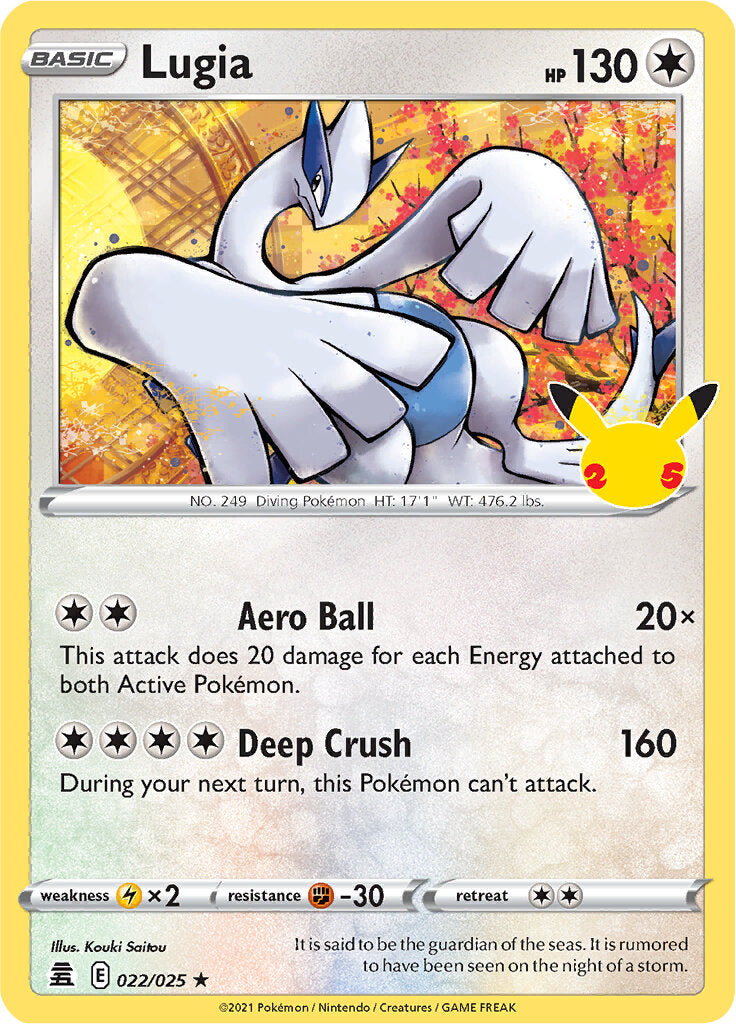 Lugia (022/025) [Celebrations: 25th Anniversary] | Tabernacle Games