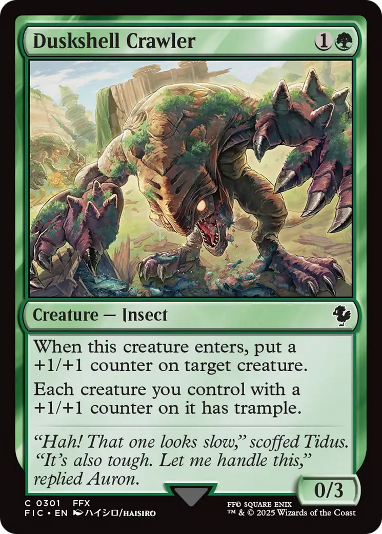 Duskshell Crawler [FINAL FANTASY Commander] | Tabernacle Games