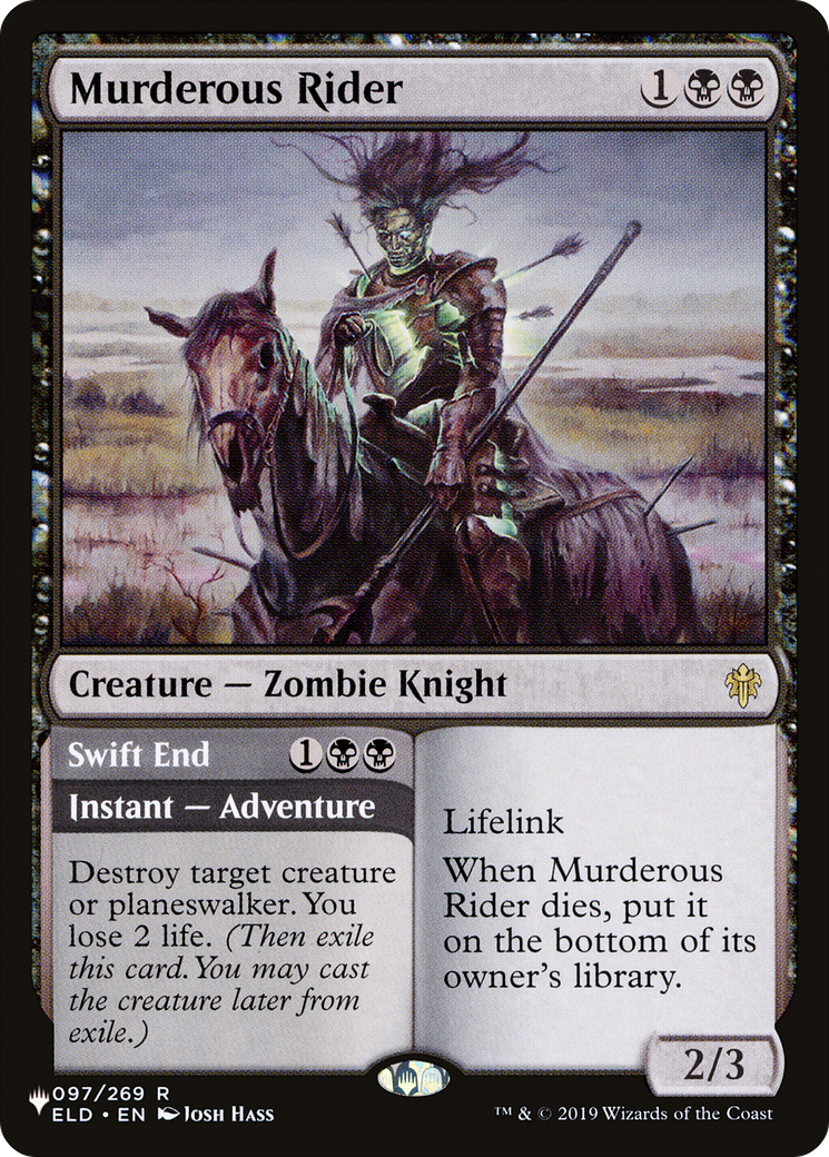 Murderous Rider [The List] | Tabernacle Games