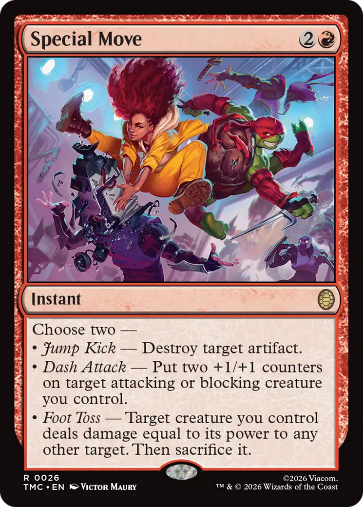 Special Move [Teenage Mutant Ninja Turtles Commander] | Tabernacle Games