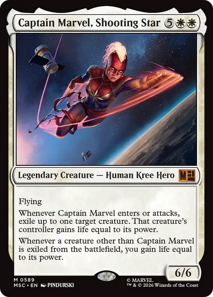 Captain Marvel, Shooting Star [Marvel Super Heroes Commander] | Tabernacle Games