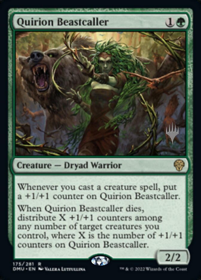 Quirion Beastcaller (Promo Pack) [Dominaria United Promos] | Tabernacle Games