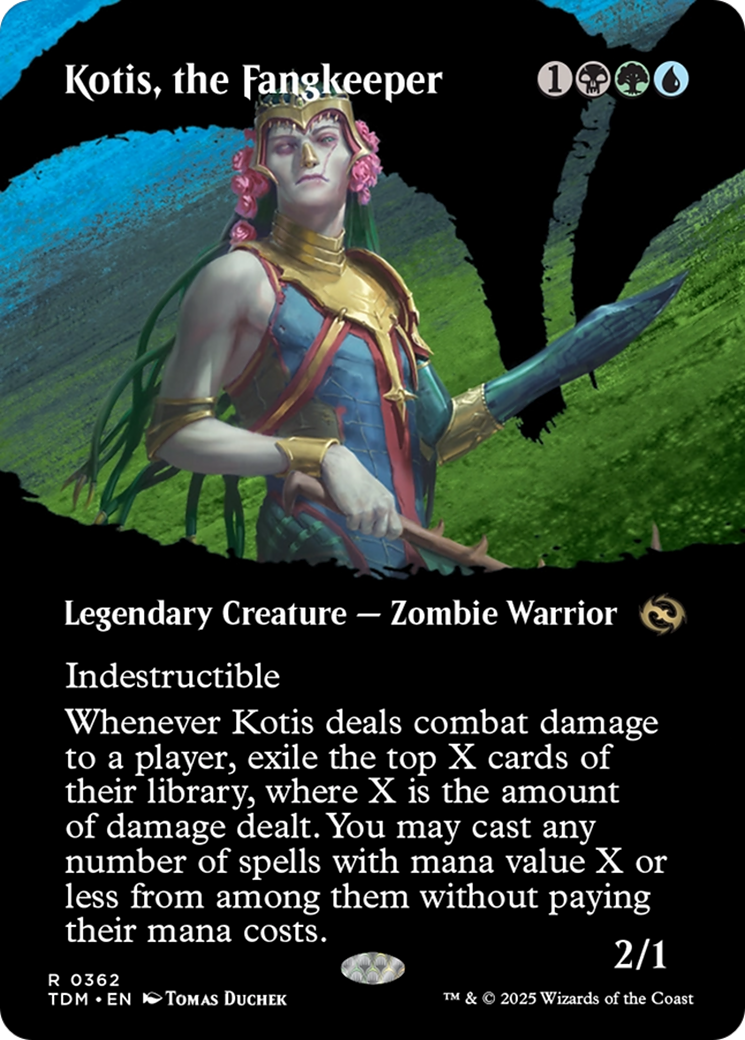 Kotis, the Fangkeeper (Borderless) [Tarkir: Dragonstorm] | Tabernacle Games