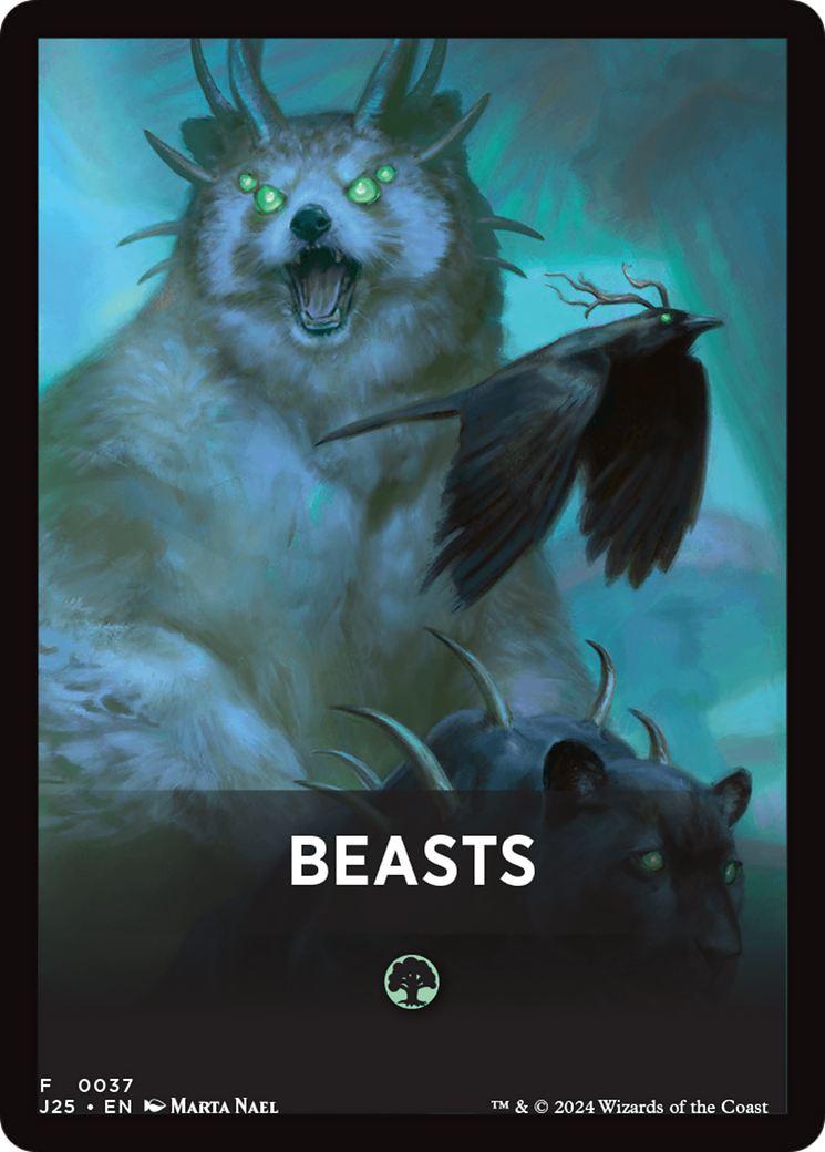 Beasts Theme Card [Foundations Jumpstart Front Cards] | Tabernacle Games