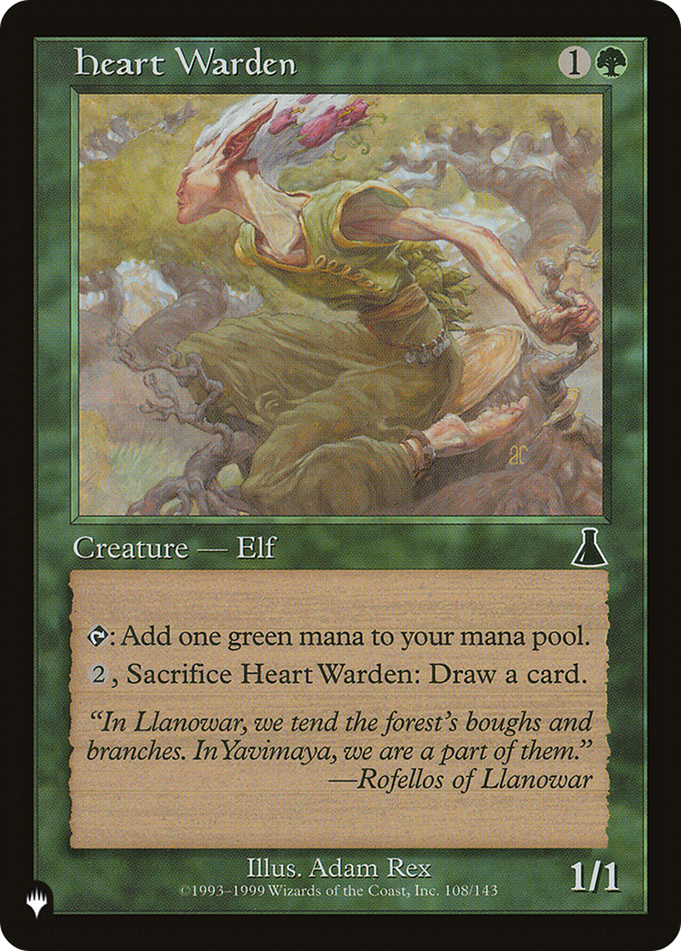 Heart Warden [The List] | Tabernacle Games