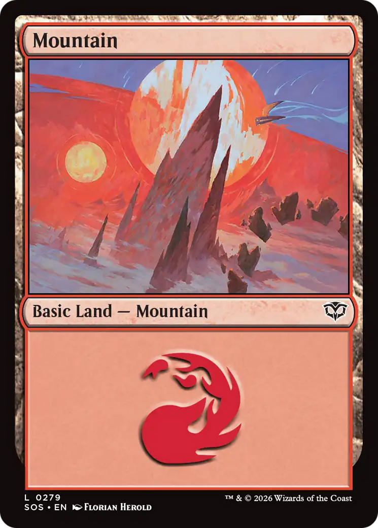Mountain (0279) [Secrets of Strixhaven] | Tabernacle Games