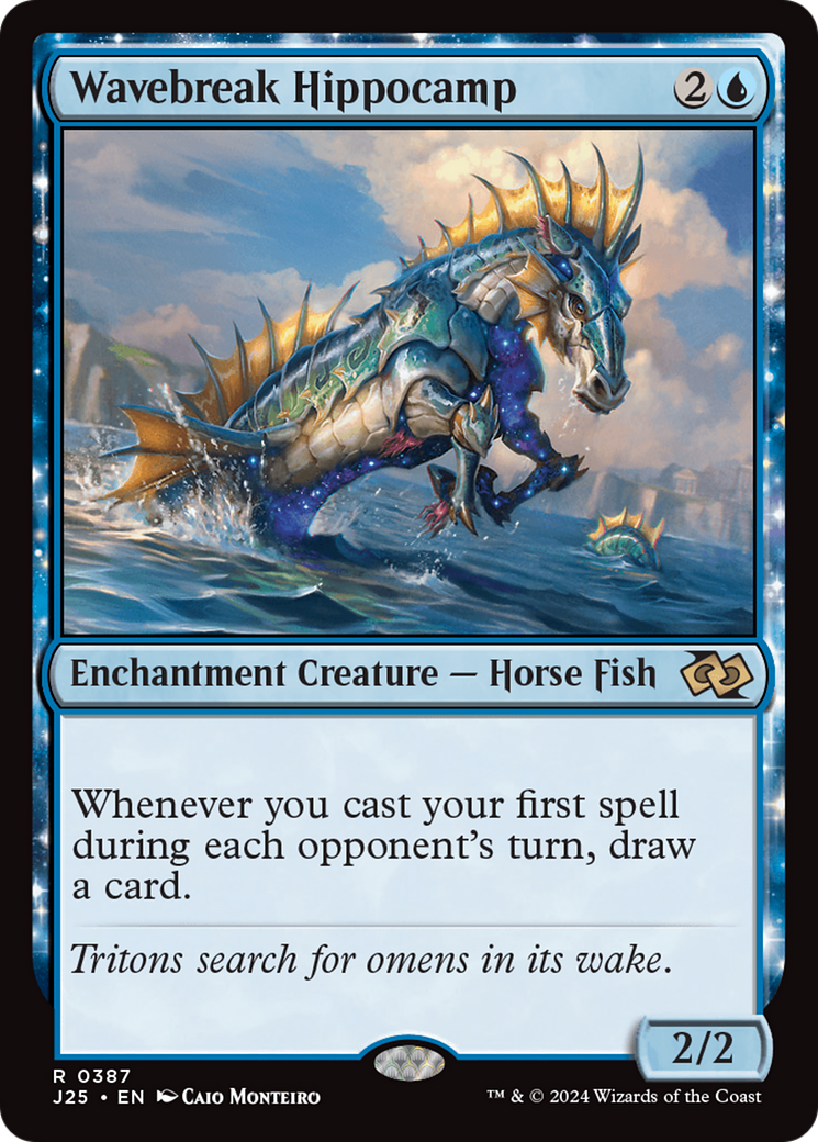 Wavebreak Hippocamp [Foundations Jumpstart] | Tabernacle Games