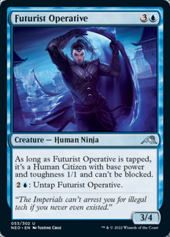 Futurist Operative [Kamigawa: Neon Dynasty] | Tabernacle Games