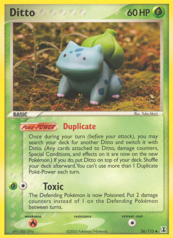 Ditto (36/113) [EX: Delta Species] | Tabernacle Games
