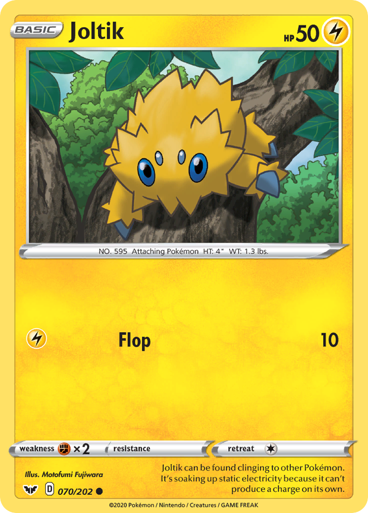 Joltik (070/202) [Sword & Shield: Base Set] | Tabernacle Games