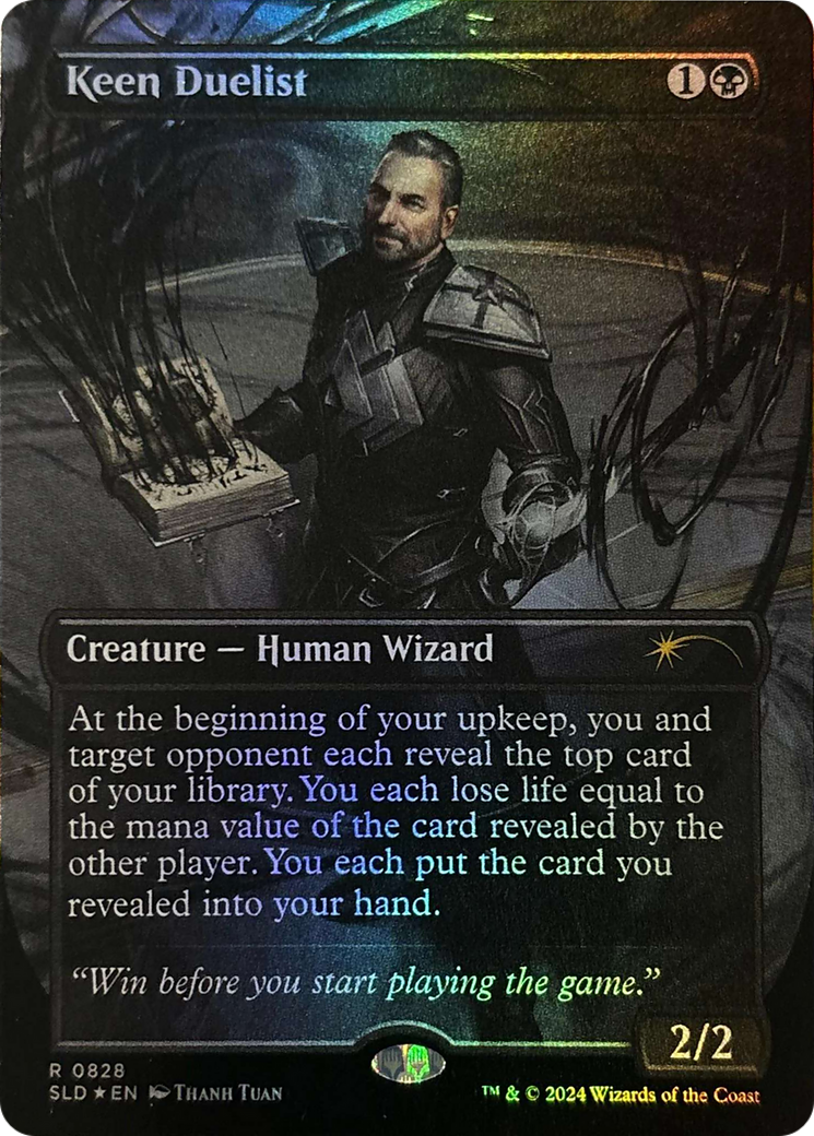 Keen Duelist (Rainbow Foil) [Secret Lair Drop Series] | Tabernacle Games