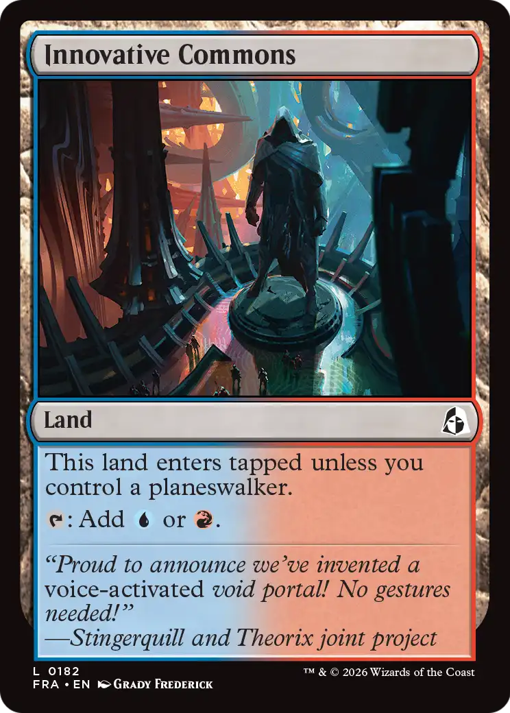 Innovative Commons [Reality Fracture] | Tabernacle Games