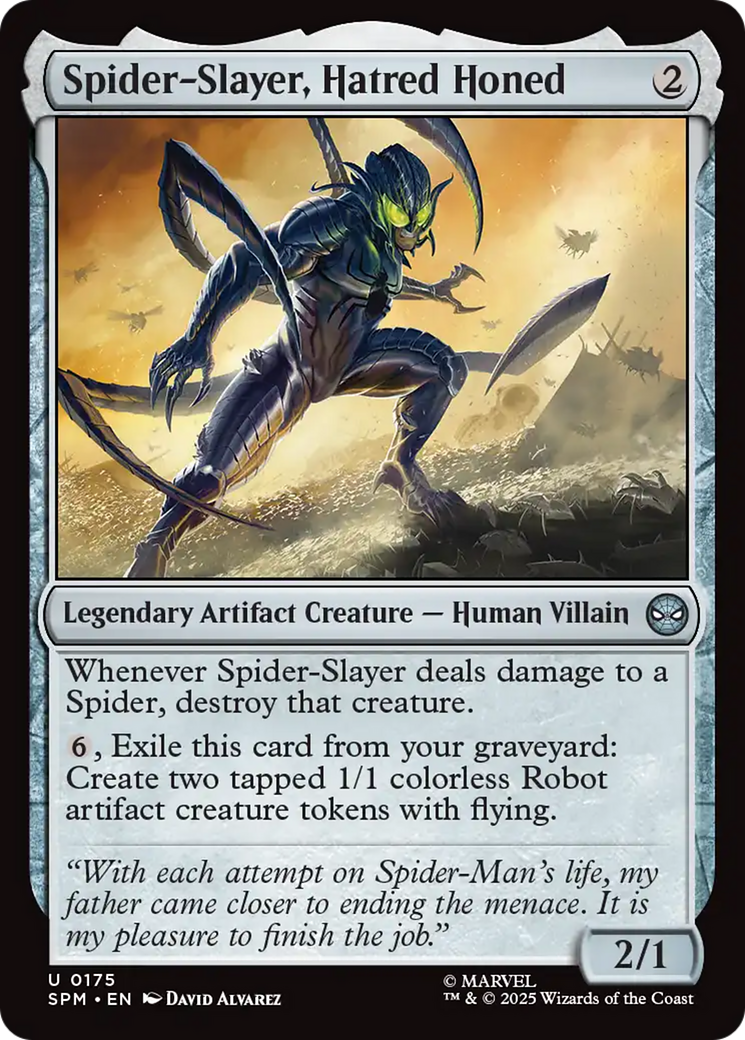 Spider-Slayer, Hatred Honed [Marvel's Spider-Man] | Tabernacle Games